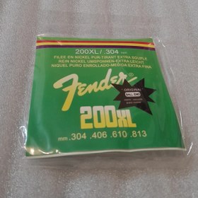 تصویر سیم ویالون فندر 200xl Fender violin string set 200xl