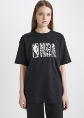 تصویر تی شرت آستین کوتاه زنانه دیفکتو ا defacto | 797200806 defacto | 797200806