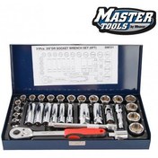 تصویر جعبه بکس 3/8 درایو 31 پارچه مستر تولز (MASTER TOOLS) مدل BM331 