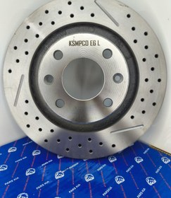 تصویر دیسک چرخ جلو۴۰۵.پارس.Slx. دیسک سوراخ دار تقویتی