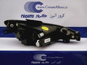 تصویر چراغ جلو کروز مناسب پژو 206 جفت Crouse Automotive Front Left & Right Lighting For Peugeot 206