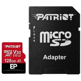 تصویر مموری کارت (رم) پاتریوت (PATRIOT) مدل 128GB MicroSD A1 V30 4K EP 