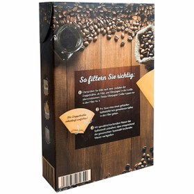 تصویر فیلتر قهوه Kaffee Filter سایز 4 بسته 100 عددی 