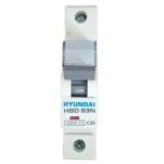 تصویر فیوز برق مینیاتوری تک فاز هیوندای مدل HGD 63N 