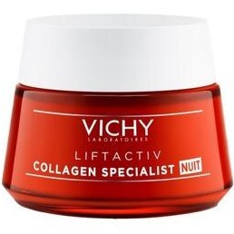 تصویر Vichy کرم شبانه ضد پیری با تخصص کلاژن تقویت‌کننده لیفت‌اکتیو 50 میلی لیتر 