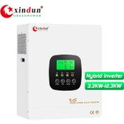 تصویر اینورتر هیبریدی ژیندون مدل ۳.۳ کیلووات ۲۴ ولت Xindun Hybrid Inverter 3.3KW 24V 