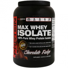 تصویر پروتئین وی ایزوله مکس ماسل ۹۰۸ گرم Max Muscle Whey Isolate ۹۰۸ g