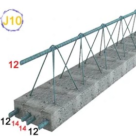 تصویر تیرچه بلوک تیپ J10 