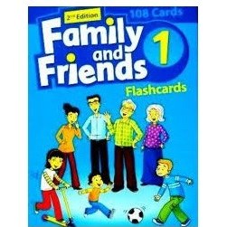 تصویر فلش کارت زبان Family and Friends 1 (2nd)Flashcards 