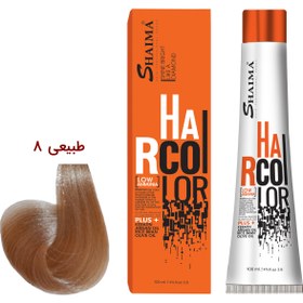 تصویر رنگ موی 100 میل طبیعی 8 SHAIMA 