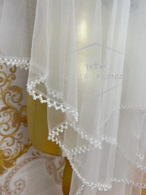 تصویر تور سر عروس کد ۱۰۷۰ 