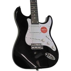 تصویر گیتار الکتریک طرح فندر اسکوایر مشکی 