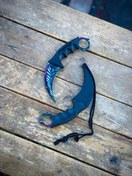 تصویر چاقوی سفری کارامبیت با بند گردنی وزن ۲۰۰ گرم 