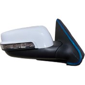 تصویر آینه بغل تاشو برقی مناسب برای خودرو پژو پارس 