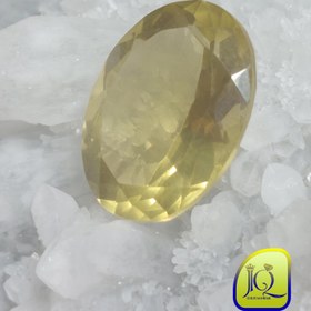 تصویر نگین کوارتز لیمویی 