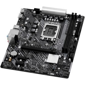تصویر مادربرد ازراک مدل B760M-H2/M.2 با سوکت LGA 1700 و حافظه DDR5 