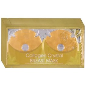 تصویر ماسک حجم دهنده و کلاژن ساز سینه Collagen crystal breast mask ا Collagen crystal breast mask Collagen crystal breast mask