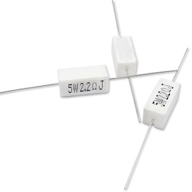 تصویر مقاومت آجری 5 وات 2.2 اهم power resistor 5w 2/2 ohm