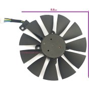 تصویر فن گرافیک 9*9 سانتی متر Graphic Card Fan