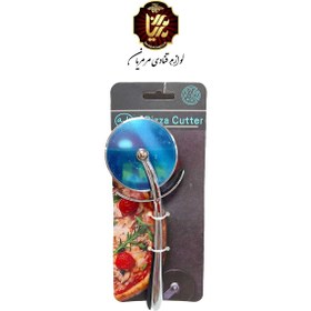 تصویر پیتزا بر استیل اعلاء 