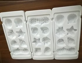 تصویر قالب یخ شکل دار3تایی 