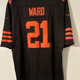 تصویر تیشرت راگبی Cleveland اورجینال WARD #21 #21 Football Cleveland ...t-shirt ‏