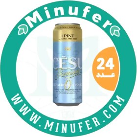 تصویر آبجو بدون الکل کلاسیک سزو 6۰۰ سی سی - باکس 24 عددی Cēsu Alus Non Alcoholic Clasic Beer - 600cc