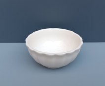 تصویر کاسه ماست خوری طرح دور گرد 02006