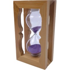 تصویر ساعت شنی قاب دار بزرگ کد WD5839 