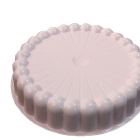 تصویر قالب کیک مدل شارلوت لبه کوتاه گرانیتی قطر 27 سانت 