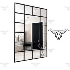تصویر آیینه قدی مستطیل پنجره ایDR-A8 
