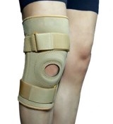 تصویر زانو بند چهار فنره نئوپرن چیپسو مدل KN 011 سايز XXL Knee brace with four neoprene springs KN 011, size XXL, Chipso
