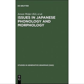 تصویر کتاب زبان اصلی Issues in Japanese Phonology and Morphology 