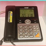 تصویر تلفن رومیزی تکنوتل مدل TF-5925 کارکرده، کاملا سالم با یک سال ضمانت