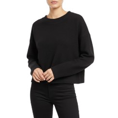 تصویر بلوز زنانه مشکی سرژه Serge کد 243109 