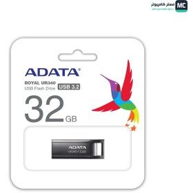 تصویر فلش مموری ای دیتا UR340 USB 3 ظرفیت 32 گیگابایت ADATA UR340 USB 2 Flash Drive 32GB