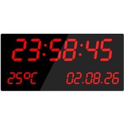 تصویر نمایشگر ساعت، تاریخ و دما دیجیتال (همزمان)3570 