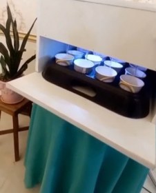 تصویر دستگاه شربت ریز لیوان پر کن ۲۰ تایی 