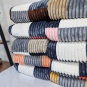 تصویر پتو دو نفره پلیسه چهارخونه جنس درجه ۱ 