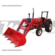 تصویر بیل لودری 4 جک دو فشار تراکتورهای 285 تک دیفرانسیل 