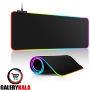 تصویر پد ماوس مخصوص بازی طرح RAZER مدل RGB 80x30 