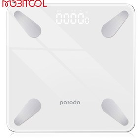 تصویر ترازو هوشمند پرودو Porodo Lifestyle Bluetooth Smart Body Scale PD-LSBSC-WH 