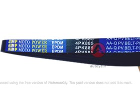 تصویر تسمه دینام 4PK885 جهان پارت مناسب برای تیبا 