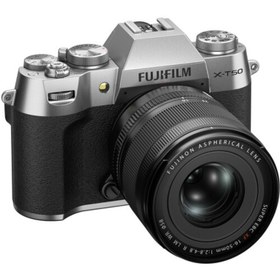 تصویر دوربین بدون آینه فوجی FUJIFILM X-T50 Mirrorless with XF 16-50mm f/2.8-4.8 Lens Silver 