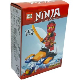 تصویر بازی ساختنی نینجاگو مدل B-228 ظرفیت ۱۶ تکه 