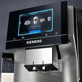 تصویر اسپرسوساز تمام اتوماتیک زیمنس آلمان مدل TQ703R07 سری EQ.7 نقره ای Siemens TQ703R07 EQ.7 Full Automatic Espresso Machine, Silver