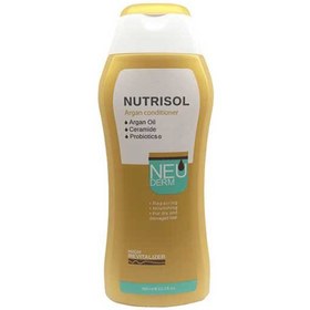 تصویر نرم کننده مو آرگان نوتریسل نئودرم Neuderm Nutrisol Argan Oil Conditioner 300ml