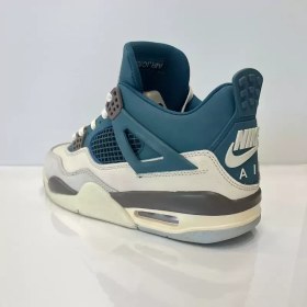 تصویر کفش کتونی اسپرت مناسب پیاده روی و روزمره مدل جردن 4 - مشکی Air Jordan 4 Retro کد: 5119