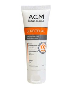 تصویر کرم ضد آفتاب فاقد رنگ SPF100 سن سی تلیال ای سی ام ACM Sensitelial Sun screen SPF100