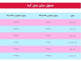 تصویر مانتو عبایی زنانه کرپ مشکی سایز ۳۸ تا ۶۰ 